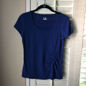 🦋 ERIC ALEXANDRE blue cinched t-shirt